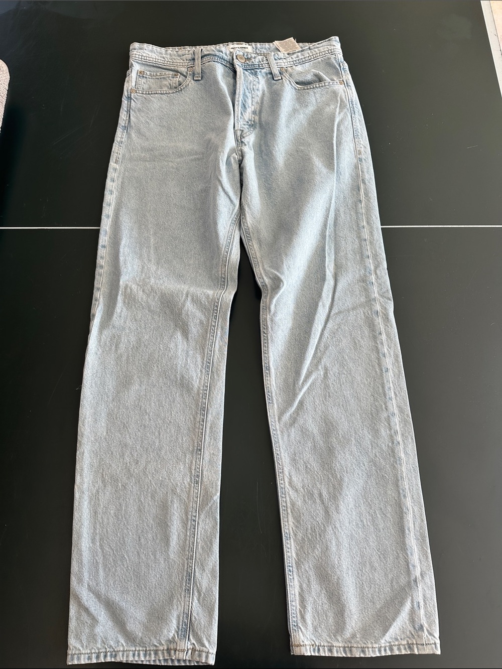 Jack & Jones Pale Blue Straight Jeans- Men’s